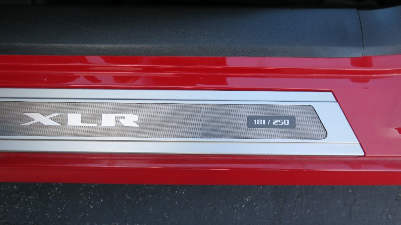 2007 Cadillac XLR - Passion Red Limited Edition - Number 181 out of 250