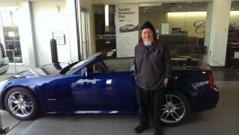 Baby Blue with Adolph the Tech at Capitol Cadillac.jpg