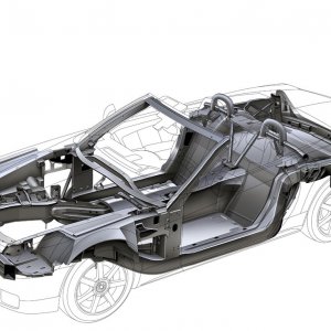 2004 Cadillac XLR Frame