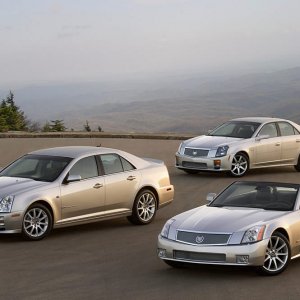 Cadillac V-Series: XLR-V, STS-V and CTS-V