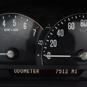 2006 XLR Gauges