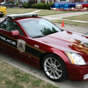 2006 XLR Police Car