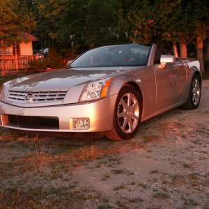 2005 Cadillac XLR at Sunset