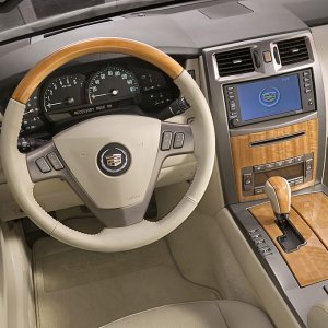 2006 Cadillac Star Black Limited Edition XLR Interior