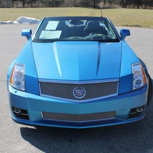 2009 Cadillac XLR-V in Elektra Blue