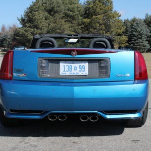2009 Cadillac XLR-V in Elektra Blue