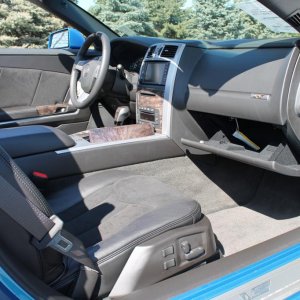 2009 Cadillac XLR-V in Elektra Blue