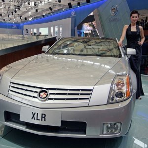 Cadillac XLR at Auto Shanghai 2005