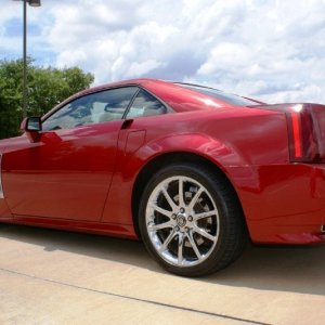 2009 Cadillac XLR-V - Crystal Red Metallic