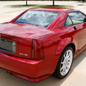 2009 Cadillac XLR-V - Crystal Red Metallic