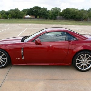 2009 Cadillac XLR-V - Crystal Red Metallic