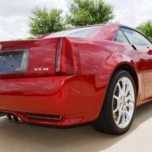 2009 Cadillac XLR-V - Crystal Red Metallic