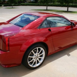 2009 Cadillac XLR-V - Crystal Red Metallic