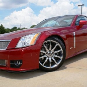 2009 Cadillac XLR-V - Crystal Red Metallic