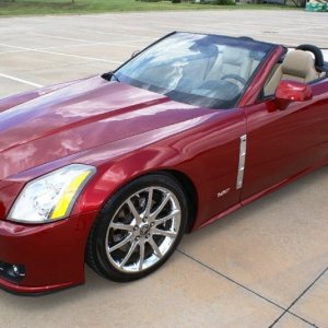 2009 Cadillac XLR-V - Crystal Red Metallic