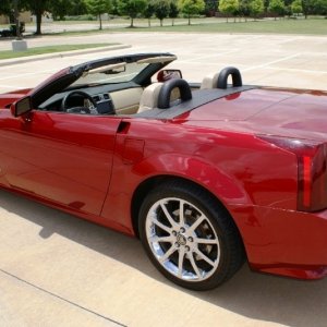 2009 Cadillac XLR-V - Crystal Red Metallic