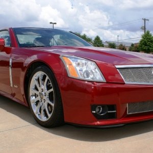 2009 Cadillac XLR-V - Crystal Red Metallic