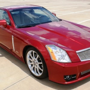 2009 Cadillac XLR-V - Crystal Red Metallic