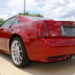 2009 Cadillac XLR-V - Crystal Red Metallic