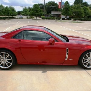 2009 Cadillac XLR-V - Crystal Red Metallic