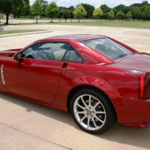 2009 Cadillac XLR-V - Crystal Red Metallic