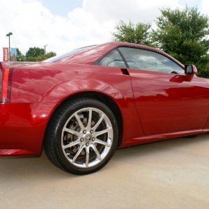 2009 Cadillac XLR-V - Crystal Red Metallic