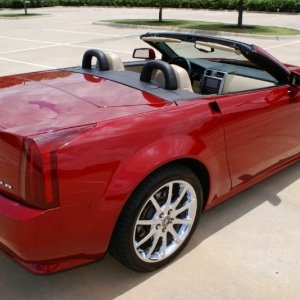 2009 Cadillac XLR-V - Crystal Red Metallic