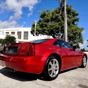 2004 Cadillac XLR - Crimson Pearl