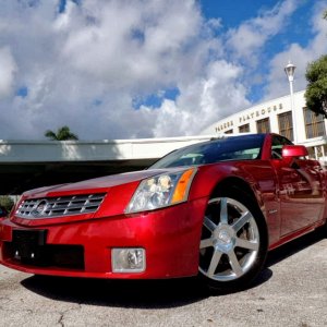 2004 Cadillac XLR - Crimson Pearl