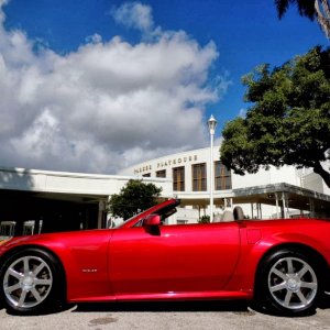 2004 Cadillac XLR - Crimson Pearl