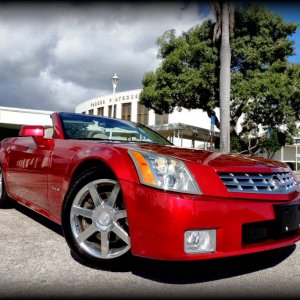 2004 Cadillac XLR - Crimson Pearl