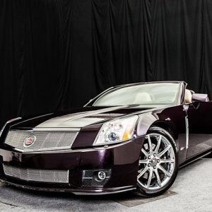 2009 Cadillac XLR-V - Black Cherry Metallic