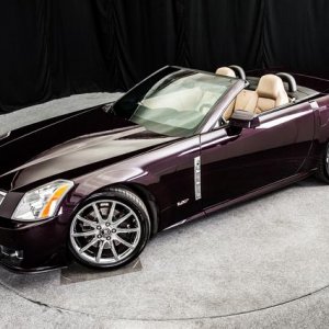 2009 Cadillac XLR-V - Black Cherry Metallic