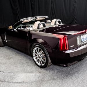 2009 Cadillac XLR-V - Black Cherry Metallic