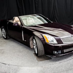 2009 Cadillac XLR-V - Black Cherry Metallic