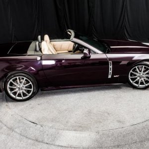 2009 Cadillac XLR-V - Black Cherry Metallic