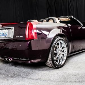 2009 Cadillac XLR-V - Black Cherry Metallic