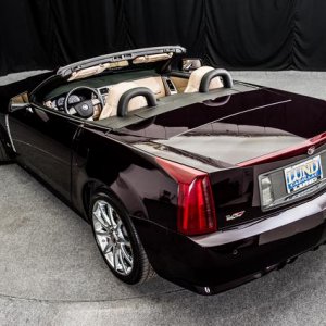 2009 Cadillac XLR-V - Black Cherry Metallic