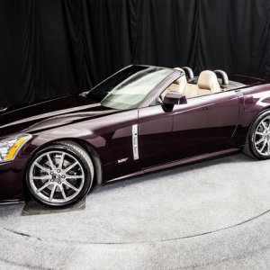 2009 Cadillac XLR-V - Black Cherry Metallic