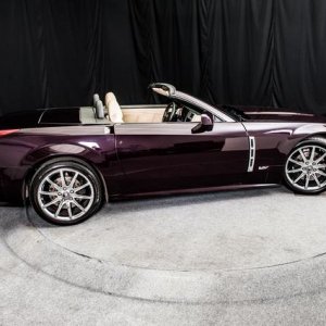 2009 Cadillac XLR-V - Black Cherry Metallic