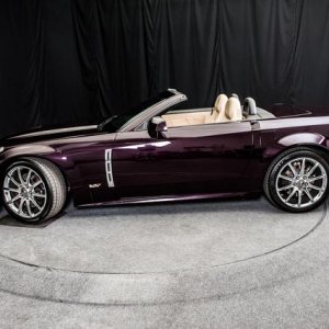 2009 Cadillac XLR-V - Black Cherry Metallic