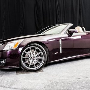 2009 Cadillac XLR-V - Black Cherry Metallic