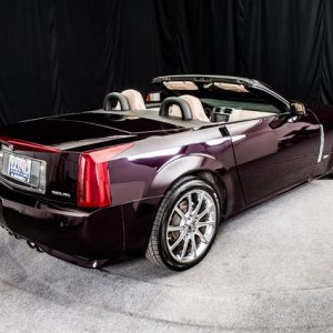 2009 Cadillac XLR-V - Black Cherry Metallic