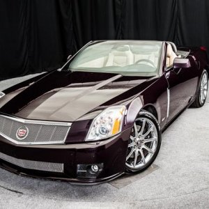 2009 Cadillac XLR-V - Black Cherry Metallic