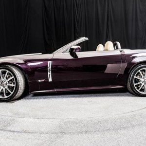 2009 Cadillac XLR-V - Black Cherry Metallic