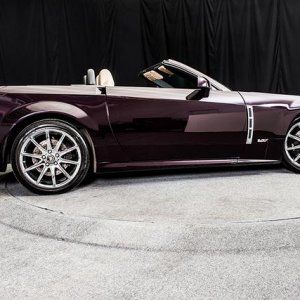 2009 Cadillac XLR-V - Black Cherry Metallic