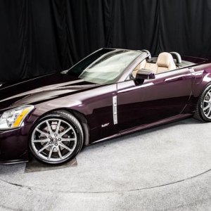 Media '2009 Cadillac XLR-V - Black Cherry Metallic' in category 'Black Cherry Metallic'