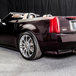 2009 Cadillac XLR-V - Black Cherry Metallic