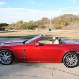 2009 Cadillac XLR - Crystal Red Metallic