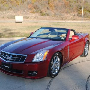 2009 Cadillac XLR - Crystal Red Metallic